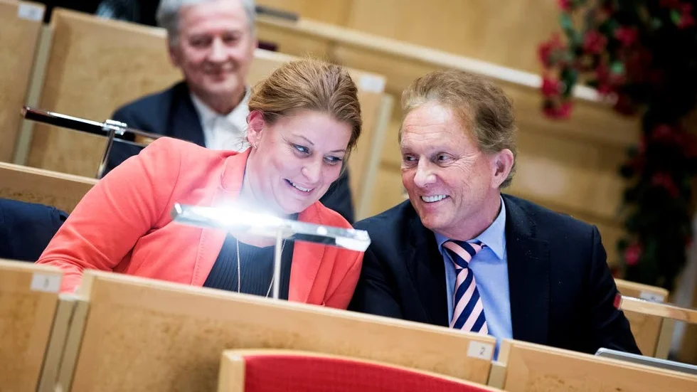 Linda Frohm kommer att fortsätta som regionråd, sida vid sida med Kenneth Backgård. (Arkivbild)