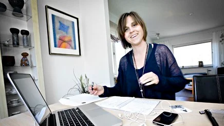 Anna Sjöberg gick från verkstadsbranschen till mode.