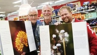 Lasse Modin, Lennart Söderqvist och Fredrik Andersson.
