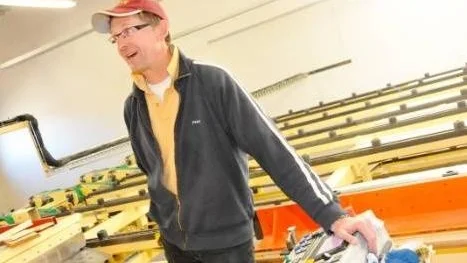 Olle Hiller är vd vid Hillers Trävaror.
