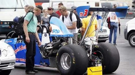 EM i dragracing i Tierp arena.