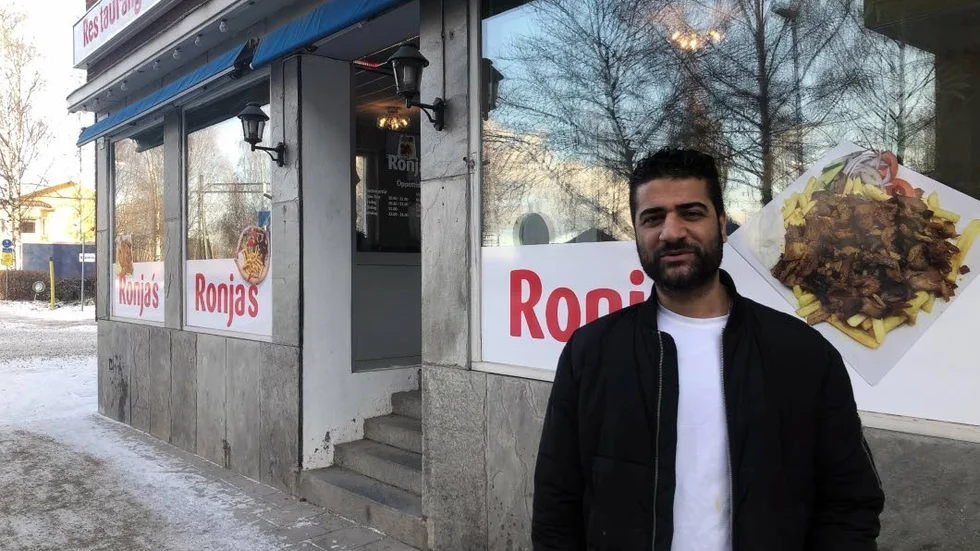 Niwar Abdlatif har stängt Ronjas pizzeria i centrala stan. Men han hoppas snart kunna öppna en ny pizzeria i stan. (Arkivbild)