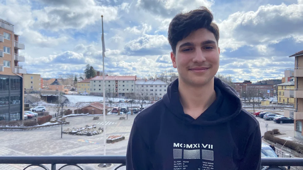 Alberaa Alhariri började på gymnasiet i höstas och trivs hittills alldeles utmärkt.