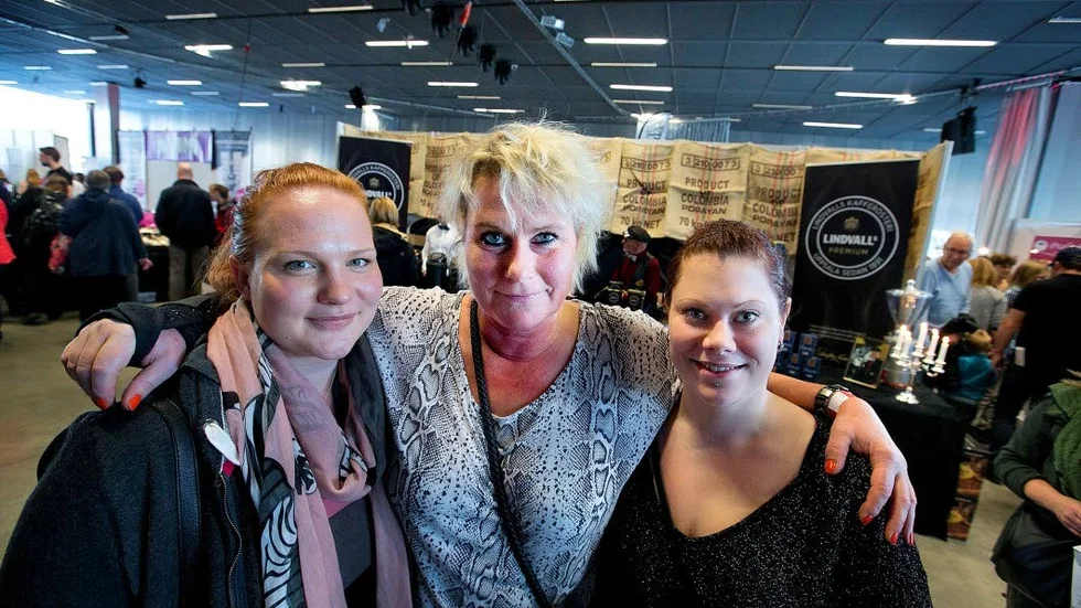 Emma Bengtsdotter, Kim Rosén, Mikaela Åman besökte festivalen för första gången.