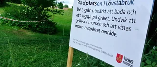 Mer till sanering vid badet