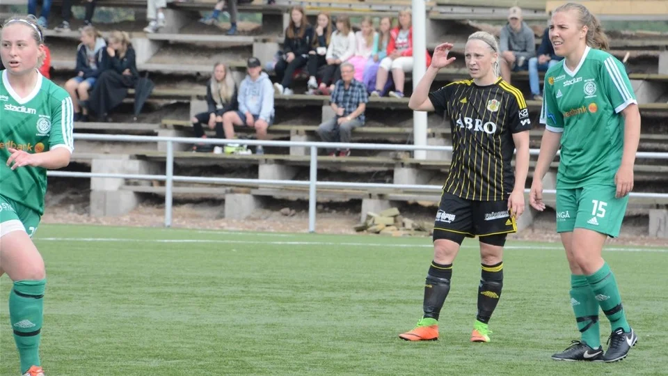 Outtröttliga och snabba Maria Anspach tog ett stort ansvar - inte minst defensivt.