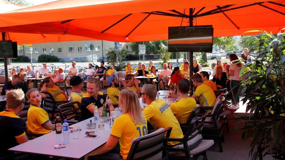 Latitude-59 är ett av tre ställen i Uppsala som visar fotbolls-VM i sommar.