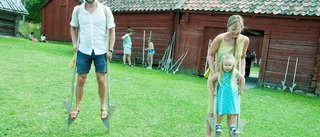 Här fick barnen testa 1800-talslivet