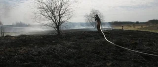 Risk för gräsbrand i Uppsala län