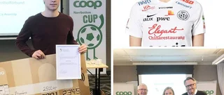 Fotbollstalanger fick ta emot fint pris