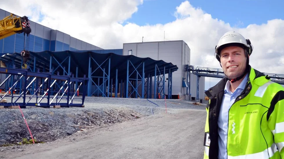 Niclas Dahlström från Northland Resources tid i Kaunisvaara.