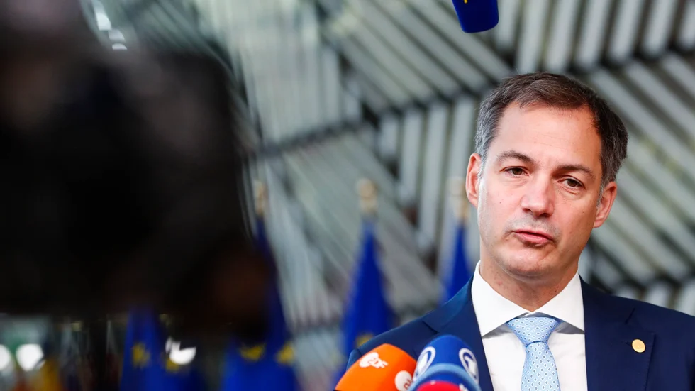 Belgiens premiärmininster Alexander De Croo. Arkivbild.