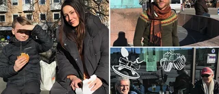 Strålande sol och vårväder – så firade Uppsalaborna på stan