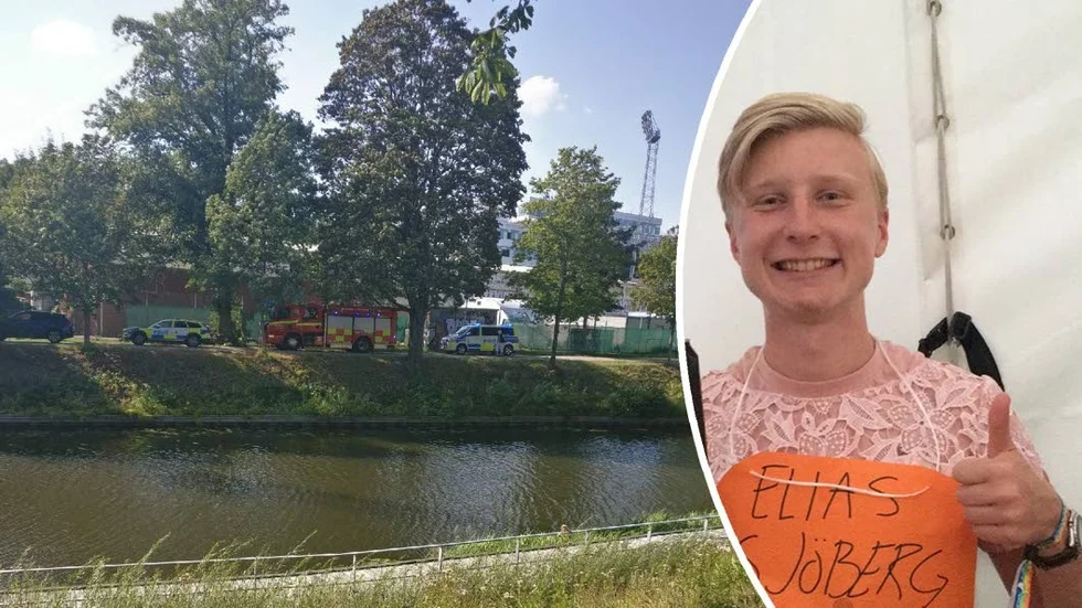 Elias Sjöberg såg ett kaos och en blöt barnvagn.