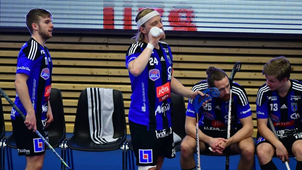 Johan Widh gjorde sin första poäng för säsongen i den senaste matchen mot Kalmarsund.