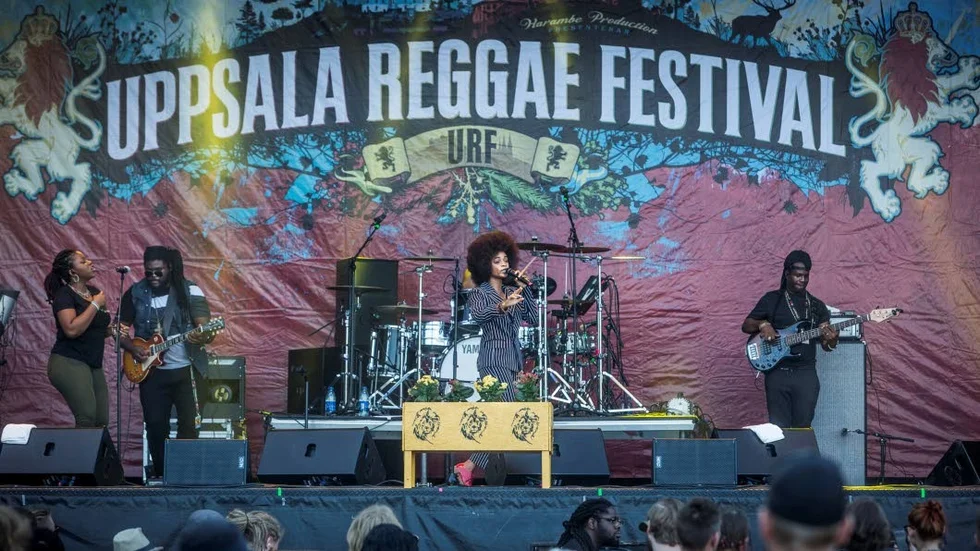 Lila Ike på Uppsala Reggae Festival 2018.