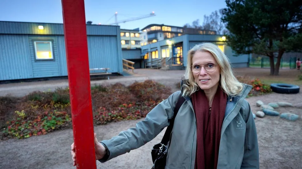 Barbara Kowalska, områdeschef för bland annat Polacksbackens skola, säger att inriktningen är att skolan ska kunna vara kvar i de nuvarande lokalerna.