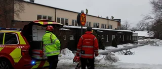 Flerfamiljshus brann i Hummelsta