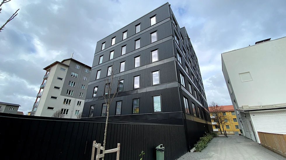 Huset i S:t Ilian blev nia i Arkitekturupprorets tävling om Sveriges fulaste nyproduktion.
