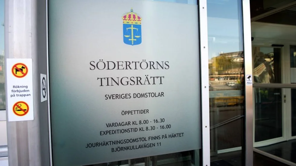 STOCKHOLM 20151016 
Södertörns Tingsrätt i Huddinge kommun söder om Stockholm.
Foto: Maja Suslin / TT / Kod 10300