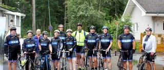 Racercykling för välgörande ändamål