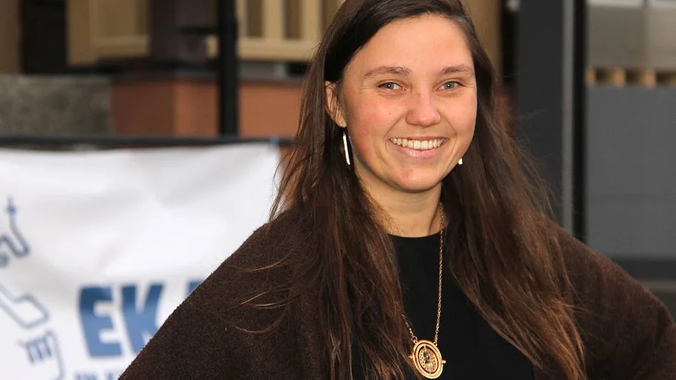 Eka-ledare. Jessica Sjöström, förstanamn på Eka-listan hoppas att hon kan vara med och påverka kyrkan i Enköping.