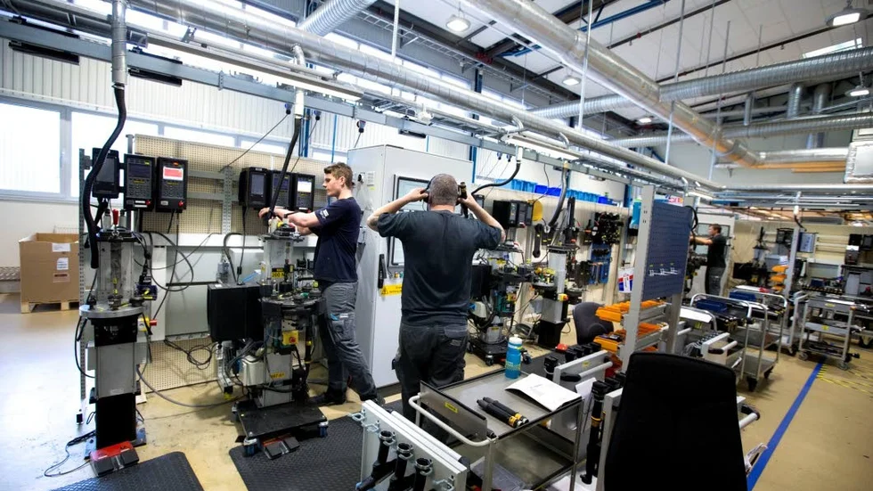 Atlas Copco är den största privata arbetsgivaren i Tierp med över 500 anställda. Fabriken har funnits här sedan 1973.