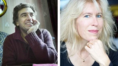 Jasim Mohamed och Therése Söderlind.