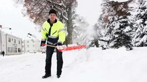 Tierps kommuns tekniske chef Thomas Kihlström i skottartagen.