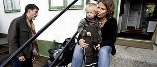 "Vi spärrade av utetrappan"