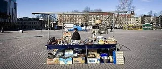 Torghandel i gång på Vaksala torg