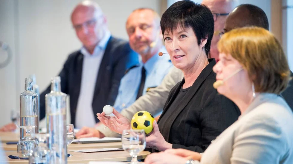 Samordnare. Mona Sahlin vid ett seminarium om radikalisering och terrorism under Almedalsveckan i Visby förra året.