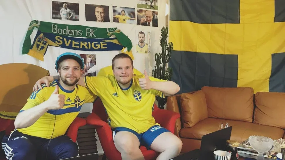 Jonatan Inga och Viktor Stålnacke ligger bakom "VM-studion med Plura och VP", en satsning med en egen direktsänd VM-studio i samband med Sveriges matcher.