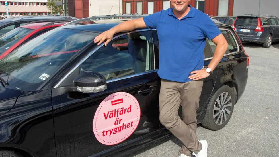 Kommunals ledare, Toibias Baudin är orolig att den svenska välfärden kommer att förfalla.