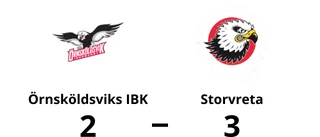 Stark seger för Storvreta i toppmatchen mot Örnsköldsviks IBK
