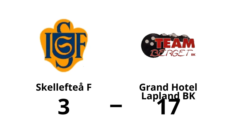 Skellefteå IF F förlorade mot Grand Hotel Lapland BK