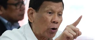 Duterte gripen i Manila på order av ICC
