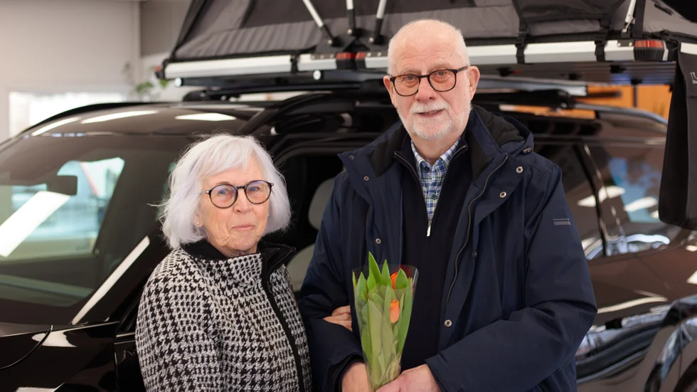 Birgitta och Ola Mannerö har varit Bil Brodd trogna – sedan 1968.