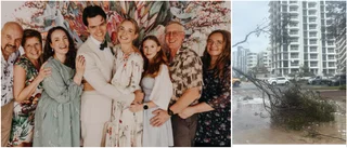 Gotlänningar på bröllop i tropisk storm: ”Blommorna vibrerade”