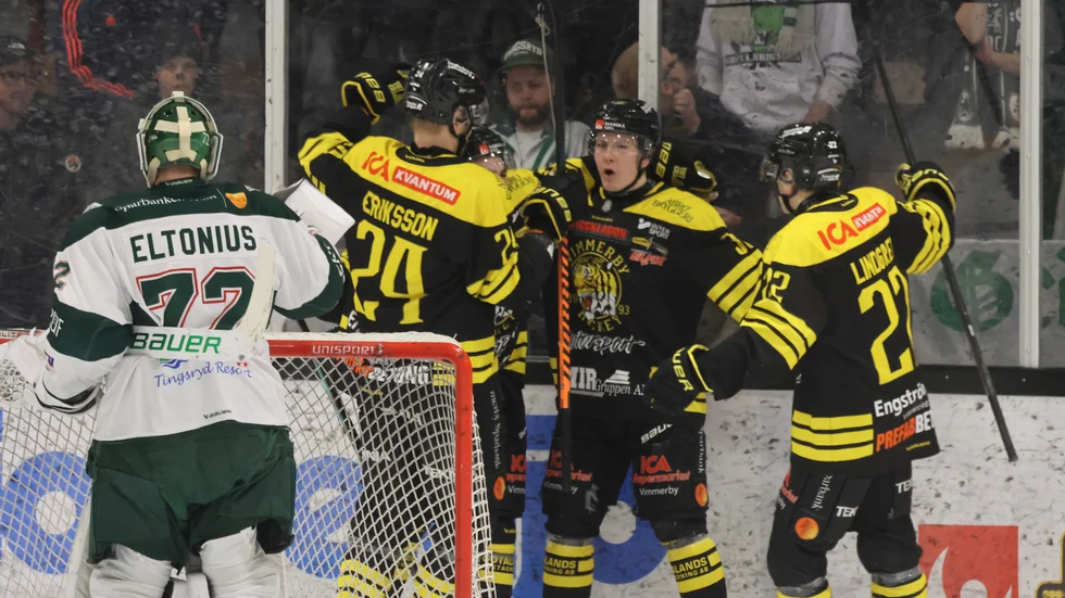 Vimmerby fick jubla över segern i den första matchen mot Tingsryd, men den satt hårt inne.