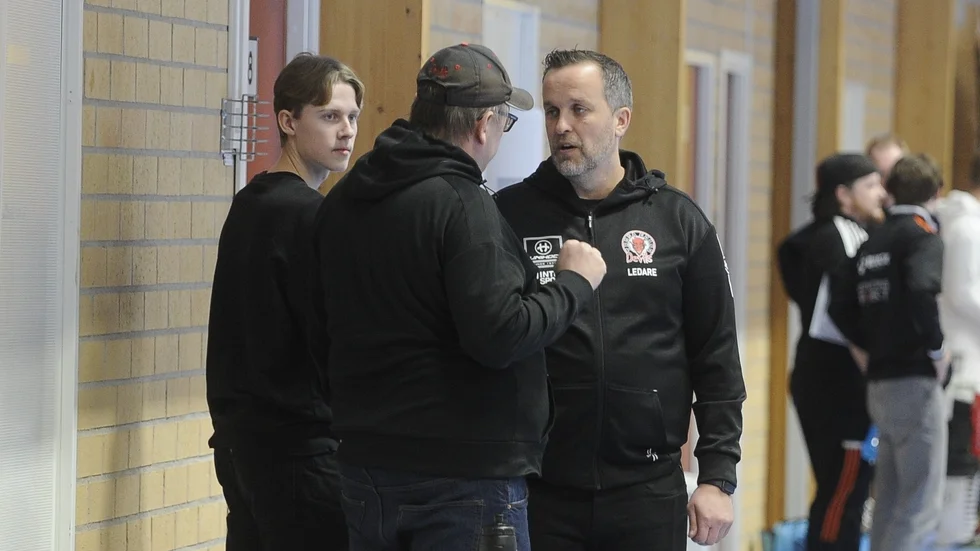 Tobias Löfvenius, tränare i Trosa Edanö.