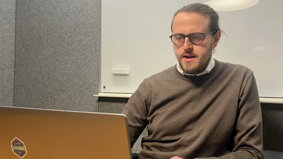 Wictor Skagegård, 33, är Uppsalas hopp i SM-finalen i prompting 7 februari i Stockholm