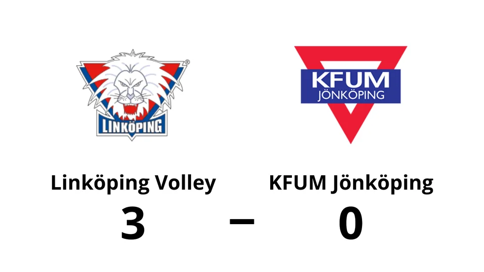 Linköping Volley vann mot KFUM Jönköping