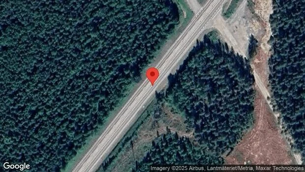 Störning i trafiken på grund av trasig personbil på E4