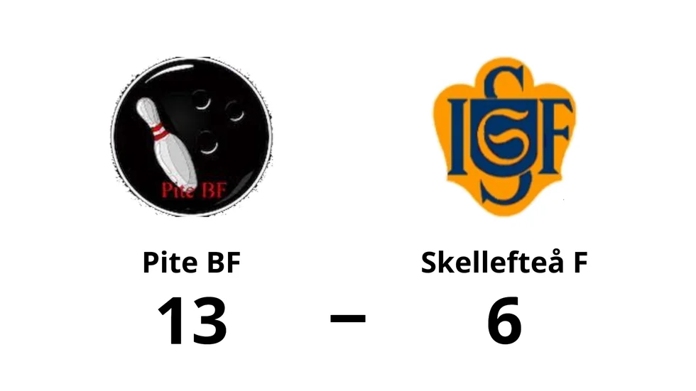 Pite BF vann mot Skellefteå IF F