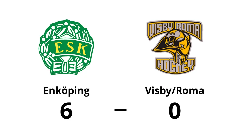 Enköpings SK HK vann mot Visby/Roma HK