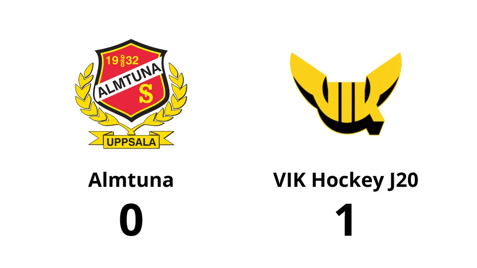 Almtuna förlorade mot VIK Västerås HK