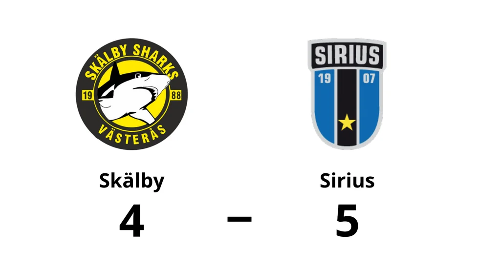 Skälby förlorade mot IK Sirius IBK
