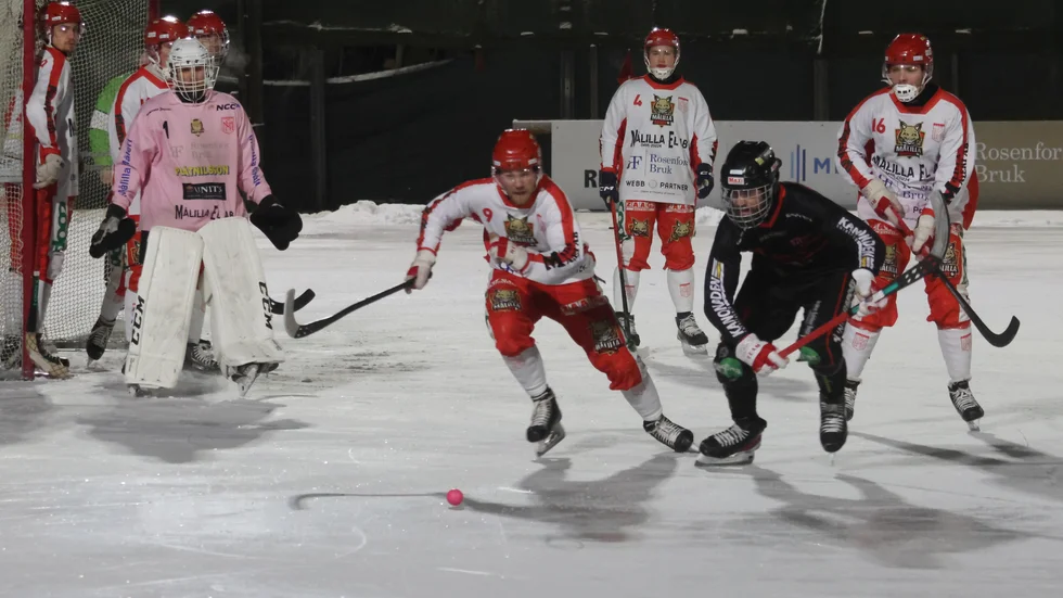 Alexander Nelson blev matchvinnare för Målilla mot Katrineholm.