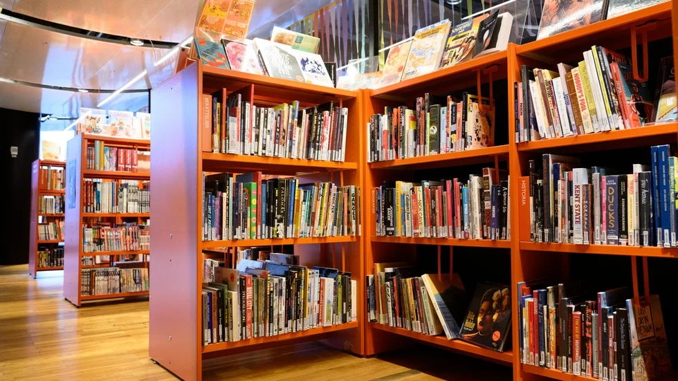 Bara fem personer fick tillträdesförbud från svenska bibliotek under 2024. Arkivbild.